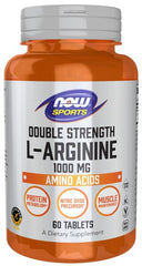 L-Arginine, 1000mg - 60 tablets | NOW Foods