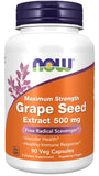 Grape Seed Extract, 500mg Maximum Strength - 90 vcaps | NOW Foods