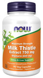 Milk Thistle Extract, 750mg Maximum Strength - 90 vcaps | NOW Foods