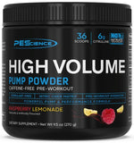 High Volume (New Formula), Raspberry Lemonade - 270 grams | PEScience