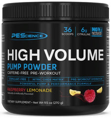 High Volume (New Formula), Raspberry Lemonade - 270 grams | PEScience