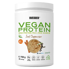 Vegan Protein, Iced Cappuccino - 750 grams | Weider