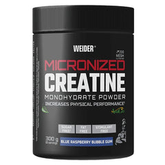 Micronized Creatine, Blue Raspberry Bubble Gum - 300 grams | Weider