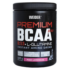 Premium BCAA Zero, Pink Lemonade - 500 grams | Weider
