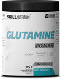 Glutamine Powder, Unflavoured - 500 grams | Skill Nutrition