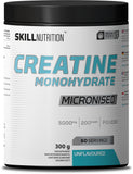 Micronised Creatine Monohydrate Unflavoured - 300 grams | Skill Nutrition