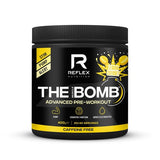 The Muscle Bomb Caffeine Free, Lemon Sherbet - 400 grams | Reflex Nutrition