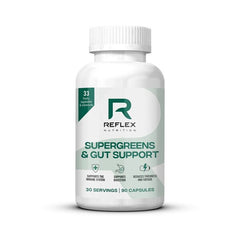 Supergreens & Gut Support - 90 caps | Reflex Nutrition