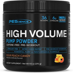 High Volume (New Formula), Sour Peach Candy - 270 grams | PEScience