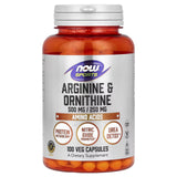 Arginine & Ornithine - 100 vcaps | NOW Foods