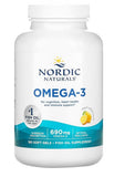Omega-3, 690mg Lemon - 180 softgels | Nordic Naturals