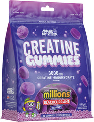 Creatine Gummies, Millions Blackcurrant - 80 gummies | Applied Nutrition