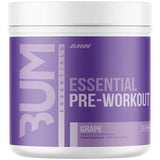 CBUM Essential Pre-Workout, Grape - 423 grams | Raw Nutrition