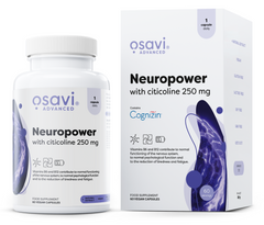 Neuropower with Citicoline, 250mg - 60 vegan caps | Osavi