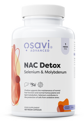 NAC Detox, Selenium & Molybdenum - 120 vegan caps | Osavi
