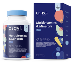 Multivitamins & Minerals Man - 90 vegan caps | Osavi