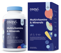 Multivitamins & Minerals Man - 180 vegan caps | Osavi