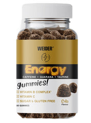 Energy Gummies, Cola - 80 gummies | Weider