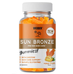 Sun Bronze Gummies, Mango Peach - 40 gummies | Weider