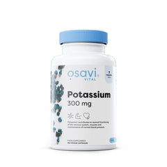 Potassium, 300mg - 180 vegan caps | Osavi