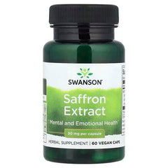 Saffron Extract - 60 vcaps | Swanson