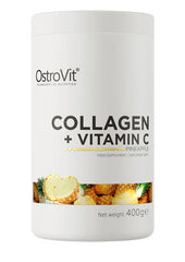 Collagen + Vitamin C, Pineapple - 400 grams | OstroVit