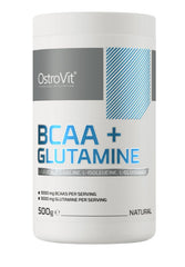 BCAA + Glutamine, Natural - 500 grams | OstroVit