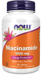 Niacinamide, 1000mg - 90 tablets | NOW Foods