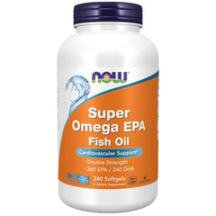 Super Omega EPA Molecularly Distilled - 240 softgels | NOW Foods