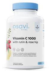 Vitamin C1000 with Rutin & Rose Hip - 120 vegan caps | Osavi