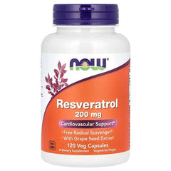 Resveratrol, 200mg - 120 vcaps | NOW Foods