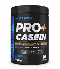 Pro+ Casein, Strawberry-Wild Strawberry - 500 grams | Allnutrition