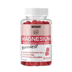 Magnesium Gummies, Raspberry - 48 gummies | Weider