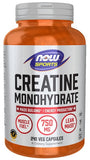 Creatine Monohydrate, 750mg - 240 vcaps | NOW Foods