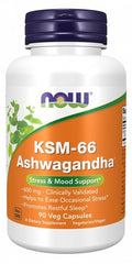 KSM-66 Ashwagandha - 90 vcaps | NOW Foods