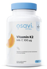 Vitamin K2 MK-7, 100mcg - 120 softgels | Osavi