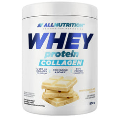 Whey Protein Collagen, White Chocolate - 500 grams | Allnutrition