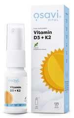 Vitamin D3 + K2 Oral Spray, Peppermint - 25 ml. | Osavi