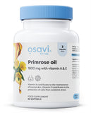 Primrose Oil with Vitamin A & E, 1800mg - 60 softgels | Osavi