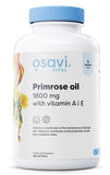 Primrose Oil with Vitamin A & E, 1800mg - 180 softgels | Osavi