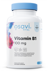 Vitamin B1, 100mg - 120 vegan caps | Osavi
