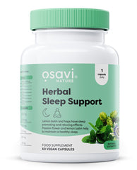 Herbal Sleep Support (Melatonin Free) - 60 vegan caps | Osavi