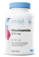 Niacinamide, 500mg - 60 vegan caps | Osavi