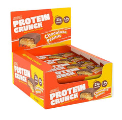 Applied Protein Crunch Bar, Milk Chocolate Peanut - 12 x 65g | Applied Nutrition