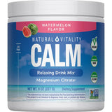 Calm Magnesium Powder, Watermelon - 227 grams | Natural Vitality