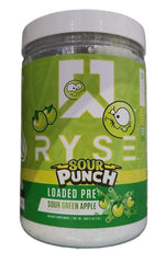 Loaded Pre, Sour Punch Sour Green Apple - 459 grams | RYSE