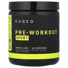 Pre-Workout Sport, Mango Lime - 259 grams | Kaged Muscle