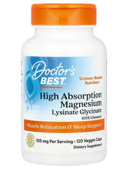 High Absorption Magnesium, 105mg - 120 vcaps | Doctor's Best