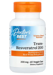 Trans-Resveratrol, 200mg - 60 vcaps | Doctor's Best
