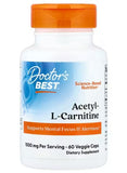Acetyl L-Carnitine, 500mg - 60 vcaps | Doctor's Best